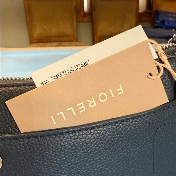 Chic Navy blue Fiorelli Leather Shoulder Bag & crossbody - Picture 2 of 7